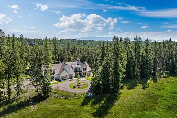 12.5 Acres of Land with Home for Sale in Whitefish, Montana
