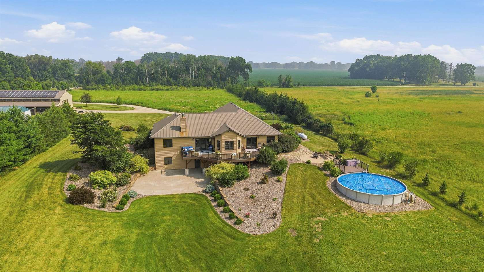 35.5 Acres of Recreational Land with Home for Sale in Ripon, Wisconsin