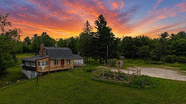 32 Acres of Recreational Land with Home for Sale in Steuben, Maine