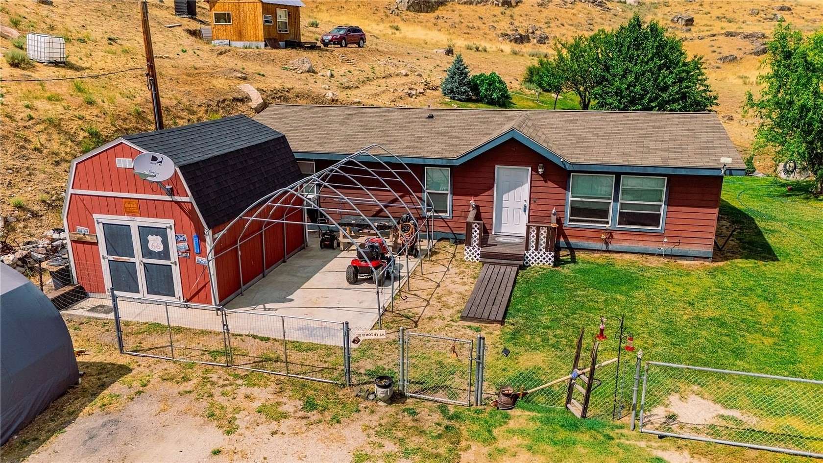 4.9 Acres of Land with Home for Sale in Brewster, Washington