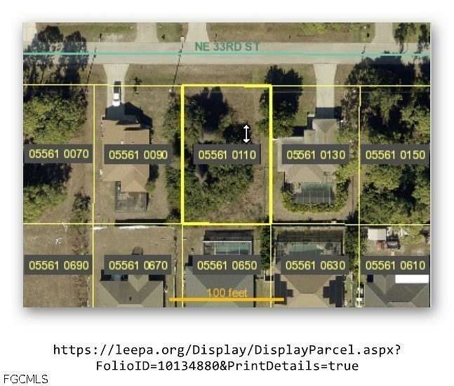 0.23 Acres of Residential Land for Sale in Cape Coral, Florida