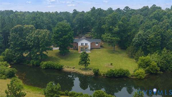 23 Acres of Recreational Land with Home for Sale in Moseley, Virginia