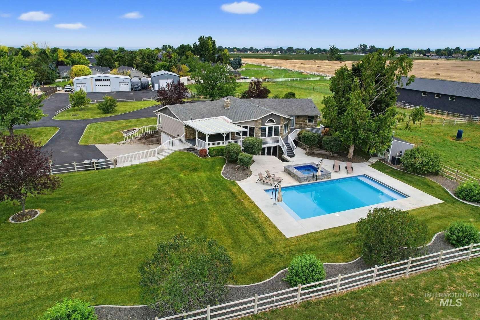 3.7 Acres of Land with Home for Sale in Caldwell, Idaho