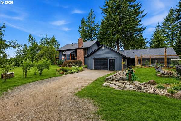 7.68 Acres of Land with Home for Sale in Banks, Oregon