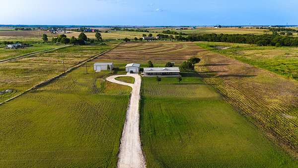 11.6 Acres of Land with Home for Sale in Granger, Texas