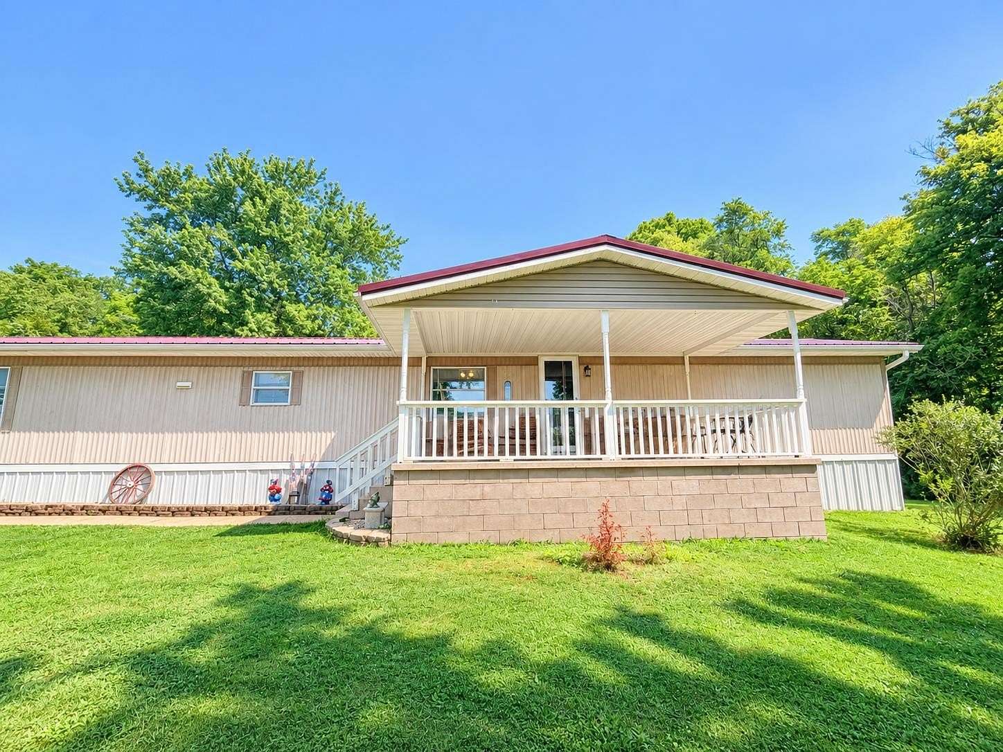 2.23 Acres of Land with Home for Sale in Connersville, Indiana