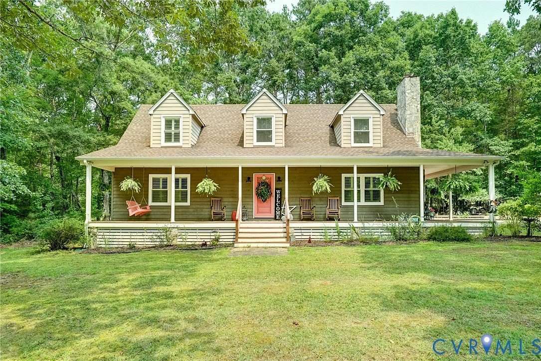 3.87 Acres of Land with Home for Sale in Powhatan, Virginia