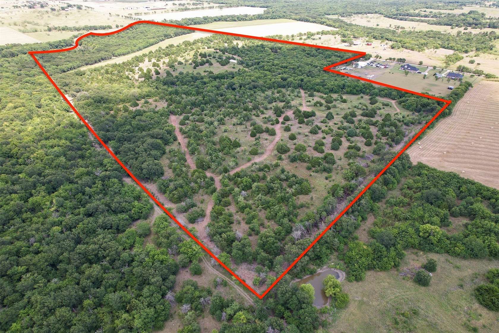 70.4 Acres of Land for Sale in Ennis, Texas