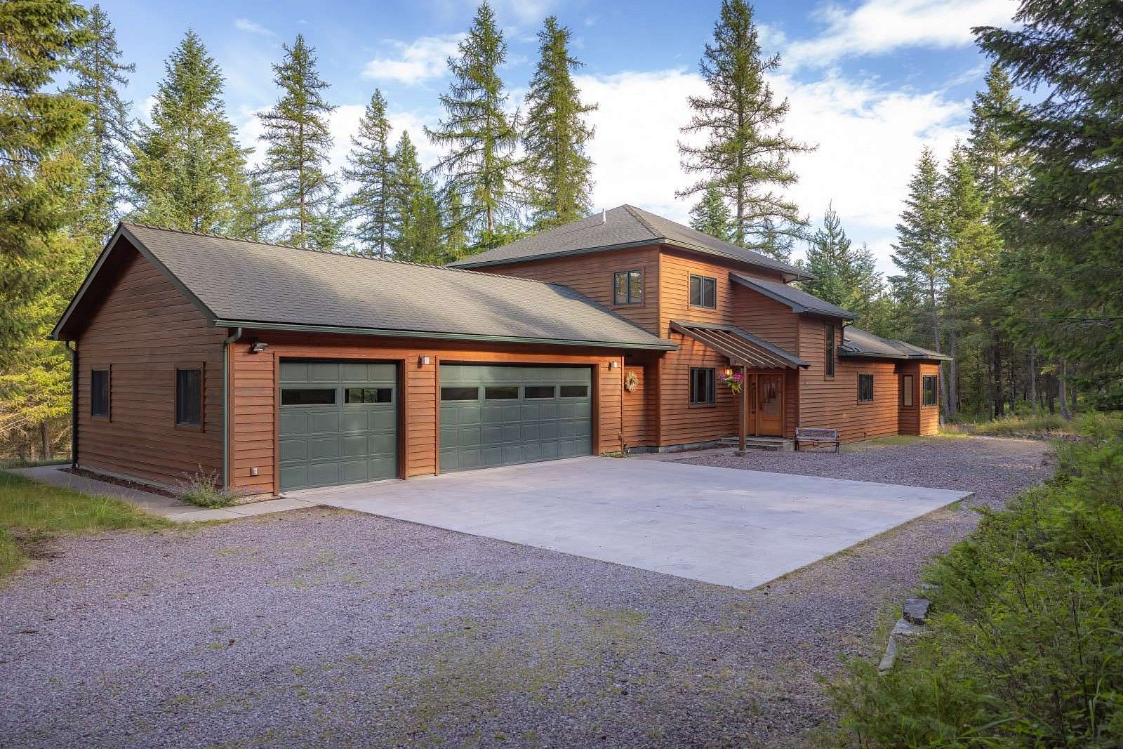 10 Acres of Recreational Land with Home for Sale in Whitefish, Montana