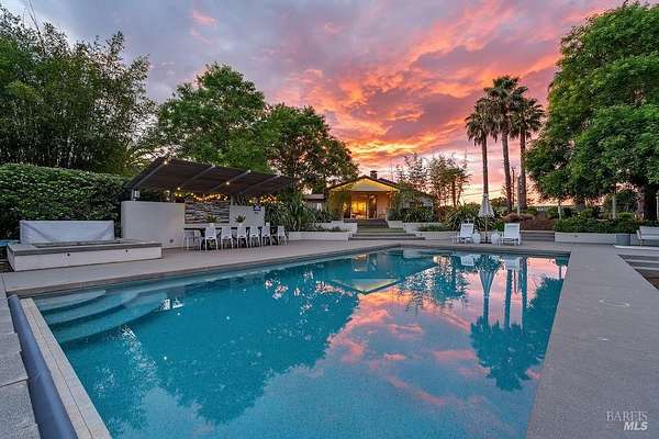 3.25 Acres of Land with Home for Sale in Healdsburg, California