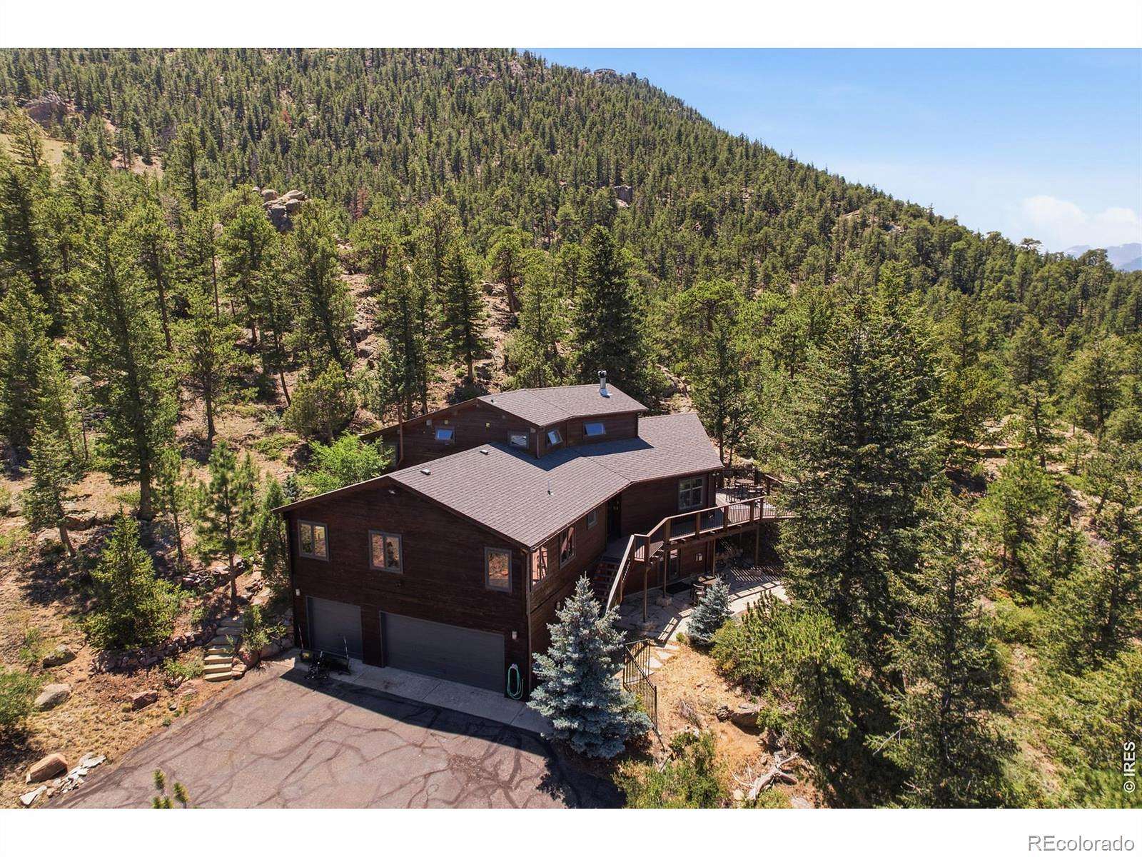 2.3 Acres of Land with Home for Sale in Estes Park, Colorado
