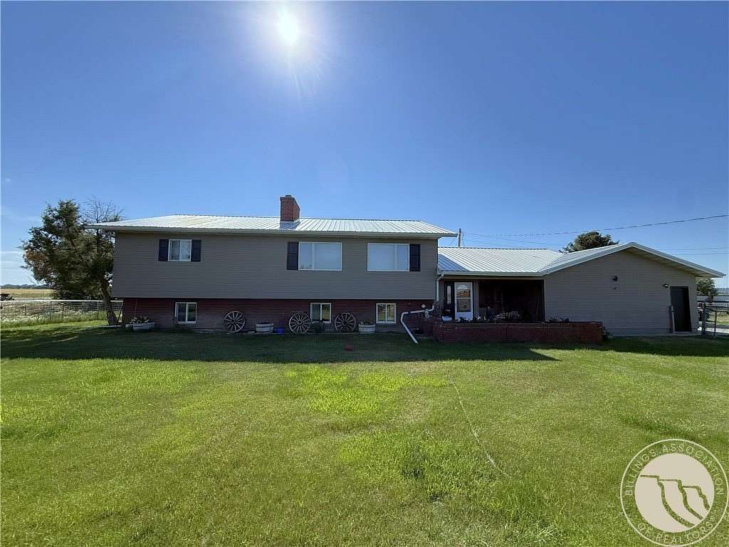 35.4 Acres of Agricultural Land with Home for Sale in Worden, Montana