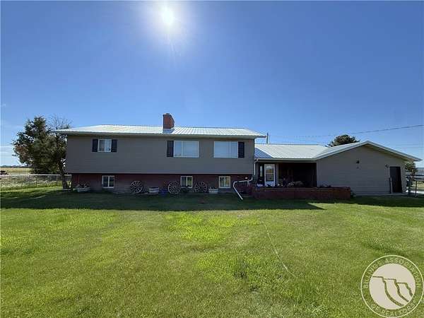 35.4 Acres of Agricultural Land with Home for Sale in Worden, Montana