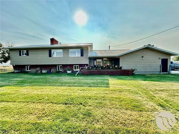 35.4 Acres of Agricultural Land with Home for Sale in Worden, Montana