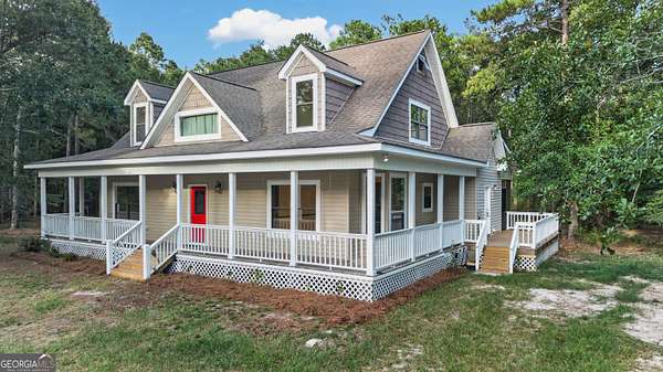 5 Acres of Land with Home for Sale in Brooklet, Georgia