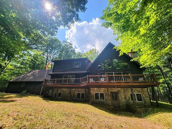 27.3 Acres of Recreational Land with Home for Sale in Harshaw, Wisconsin