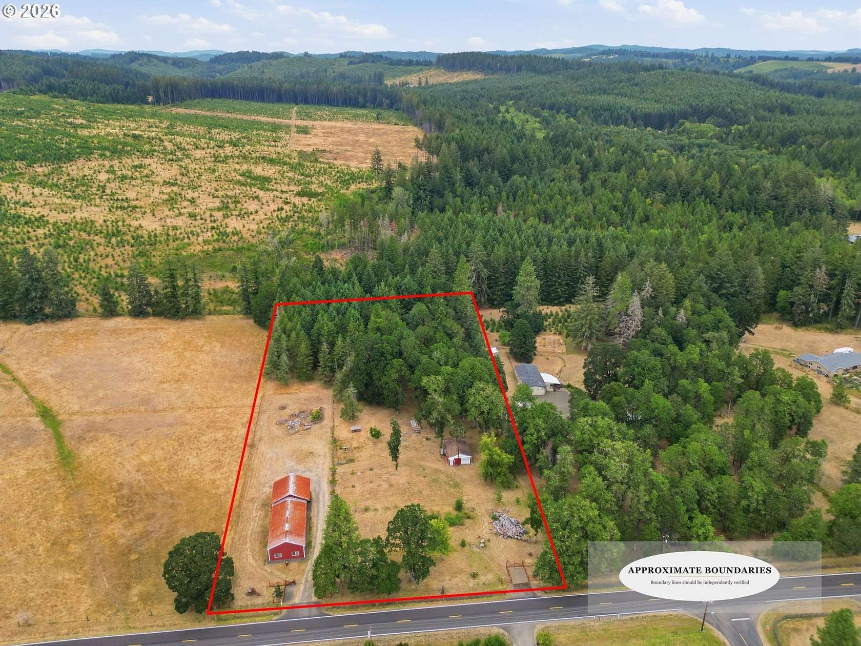 3.8 Acres of Residential Land for Sale in Elmira, Oregon