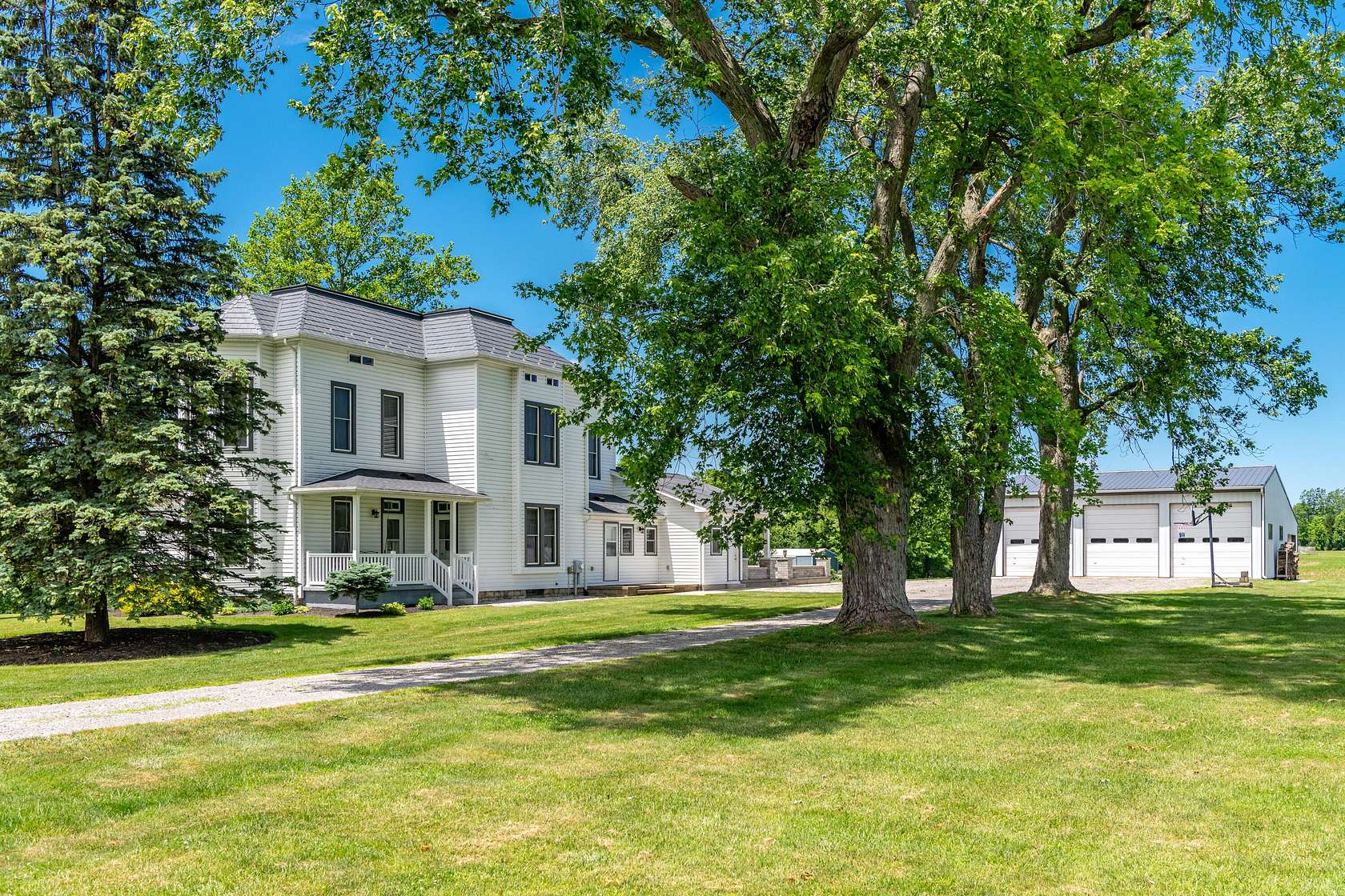 3 Acres of Land with Home for Sale in Woodstock, Ohio