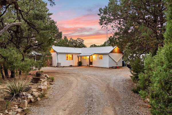 5 Acres of Land with Home for Sale in Edgewood, New Mexico