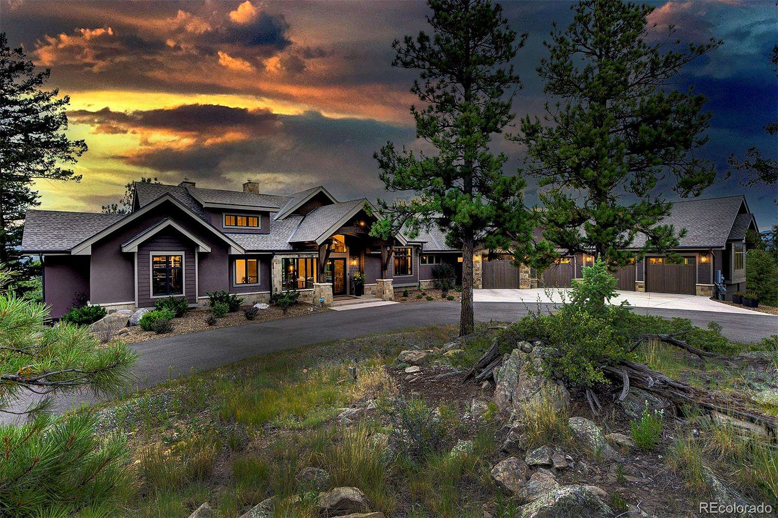 7.47 Acres of Land with Home for Sale in Evergreen, Colorado