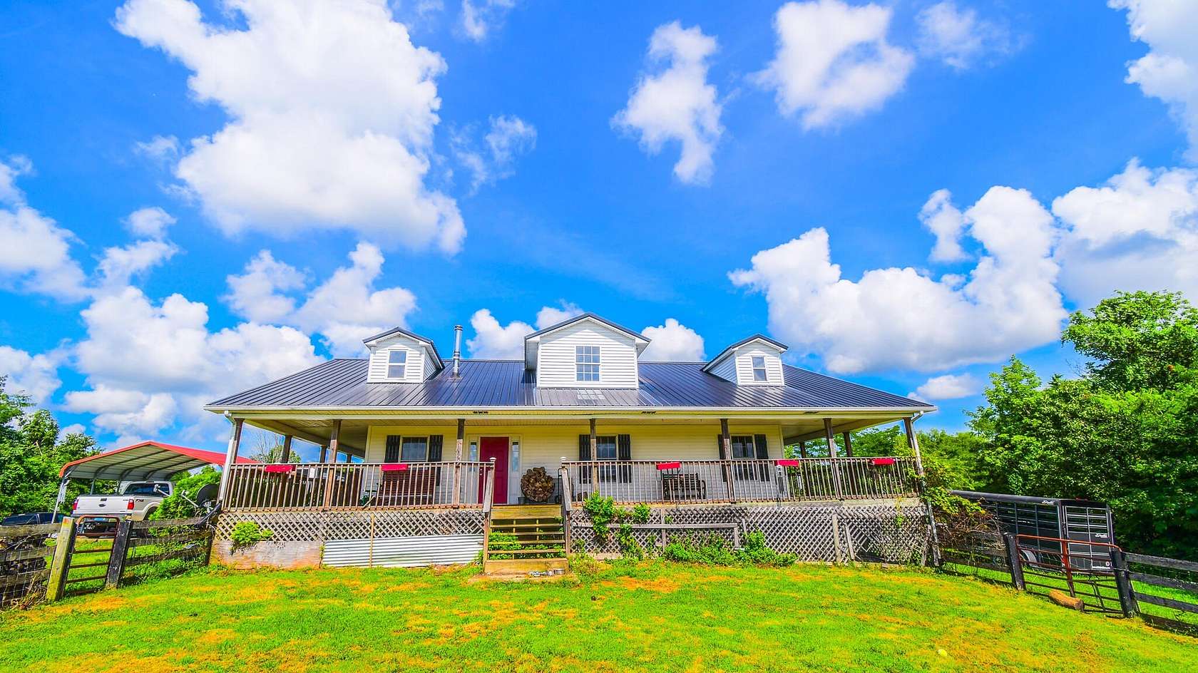 39.1 Acres of Land with Home for Sale in Harrodsburg, Kentucky