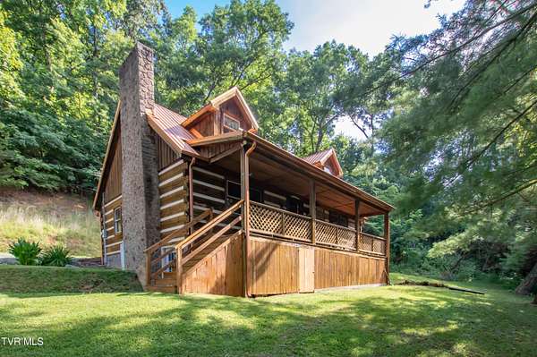 7.43 Acres of Land with Home for Sale in Bristol, Virginia