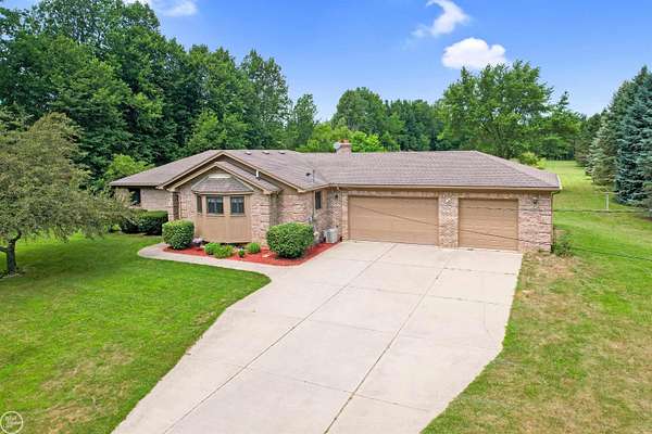 2.5 Acres of Land with Home for Sale in Dryden, Michigan