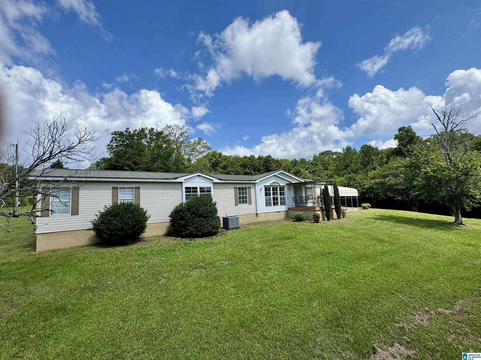 4.89 Acres of Land with Home for Sale in Lincoln, Alabama