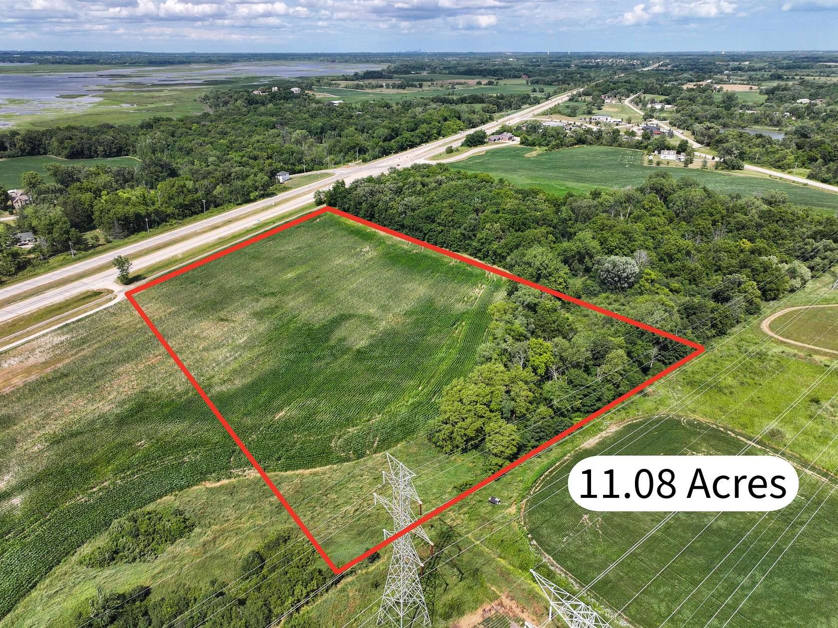 11 Acres of Commercial Land for Sale in Muskego, Wisconsin