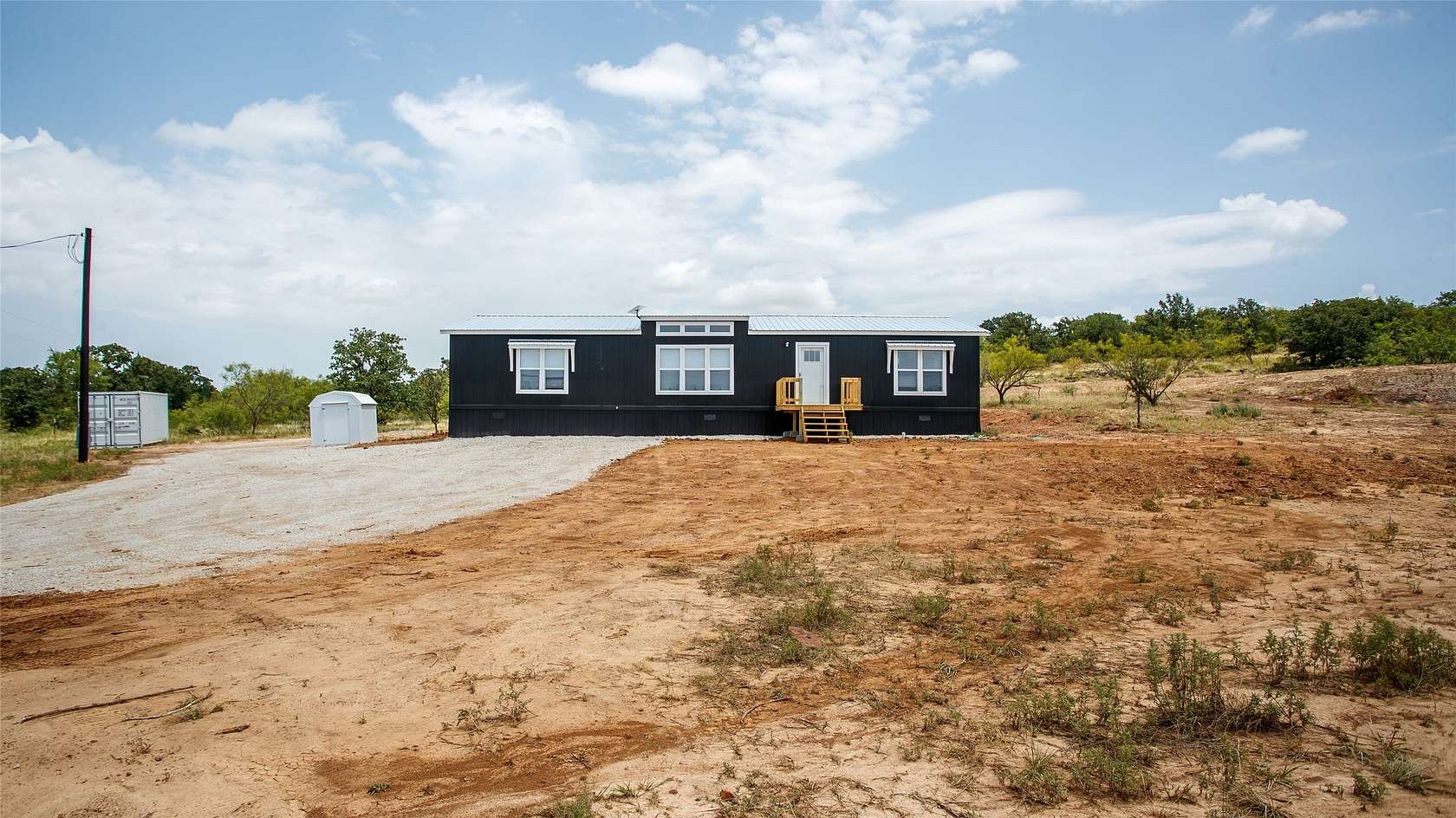 5 Acres of Land with Home for Sale in Graham, Texas