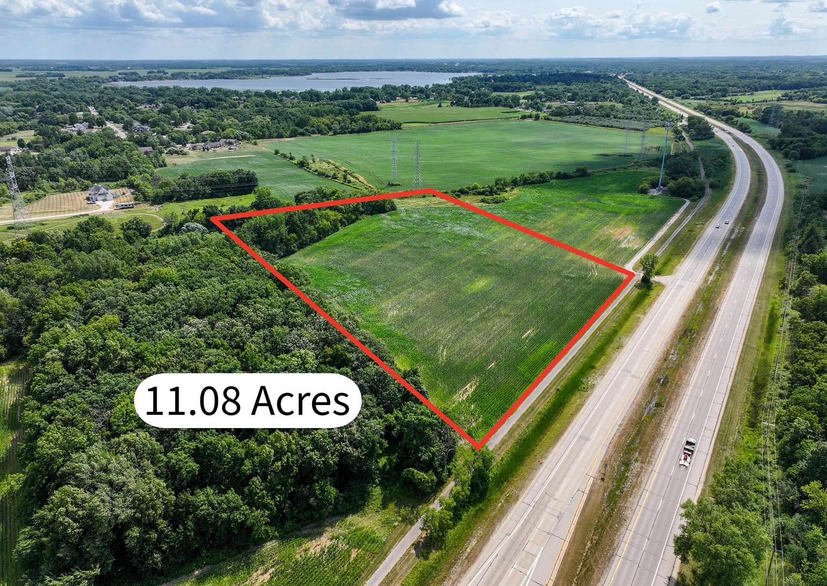 11.8 Acres of Commercial Land for Sale in Muskego, Wisconsin