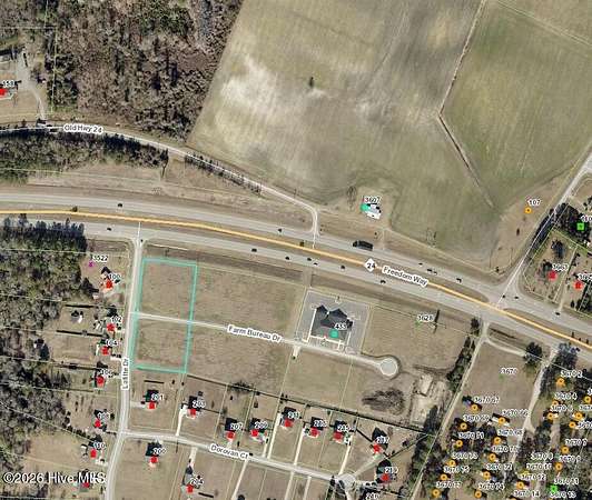 1.85 Acres of Commercial Land for Sale in Hubert, North Carolina
