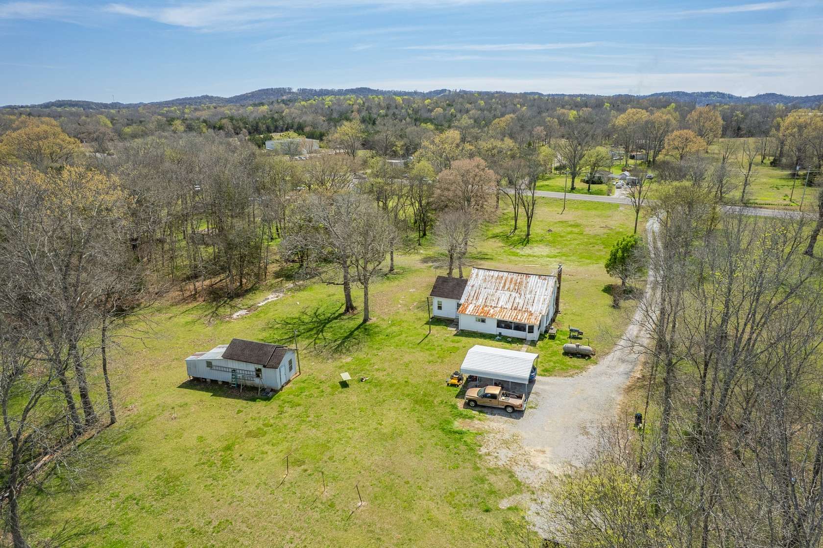26.6 Acres of Recreational Land with Home for Sale in Belfast, Tennessee