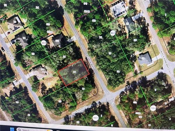 0.23 Acres of Residential Land for Sale in Citrus Springs, Florida