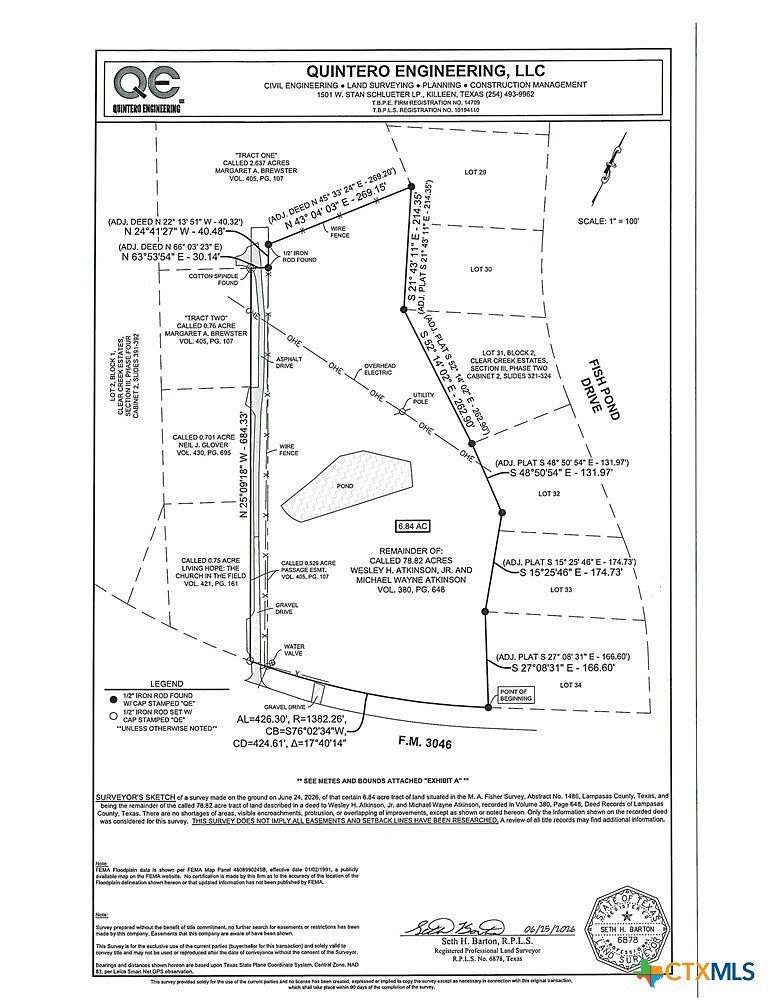 26.1 Acres of Land for Sale in Copperas Cove, Texas
