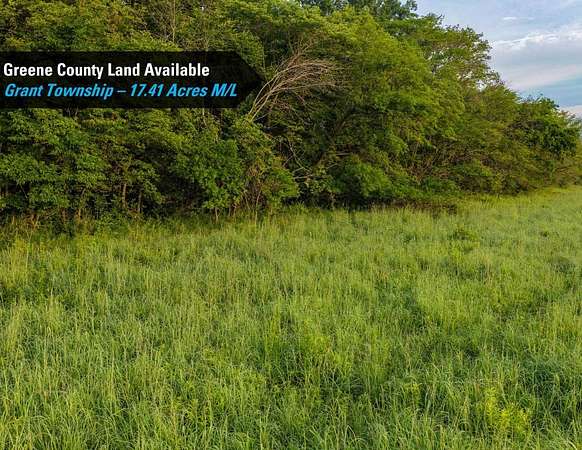 17.4 Acres of Recreational Land for Sale in Jefferson, Iowa