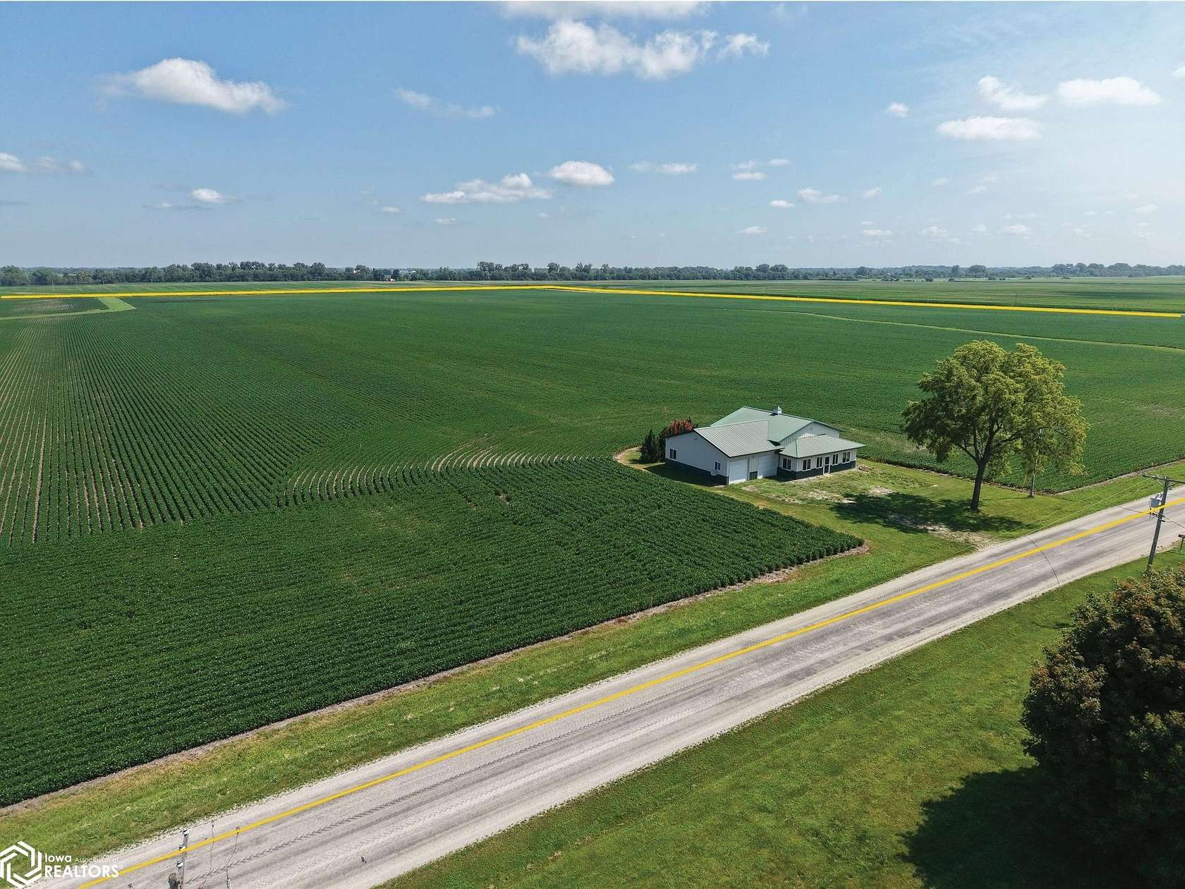 162 Acres of Agricultural Land with Home for Auction in Geneseo, Illinois