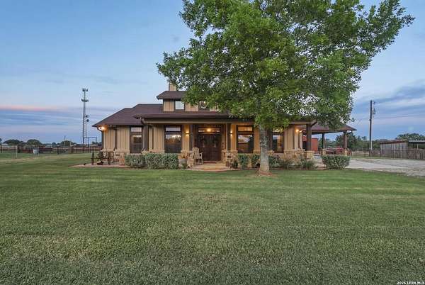 8 Acres of Land with Home for Sale in La Vernia, Texas