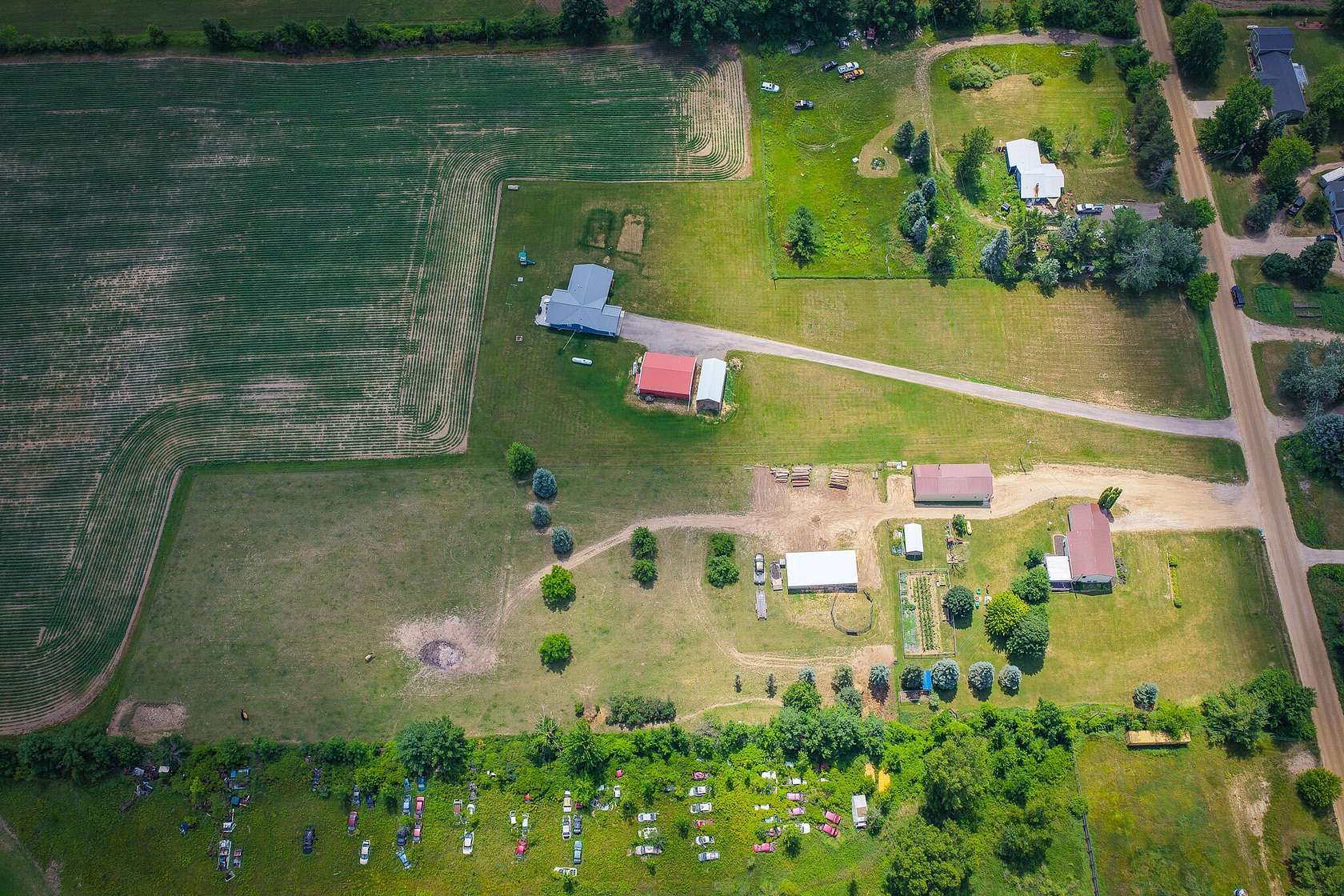4 Acres of Land with Home for Sale in Clare, Michigan