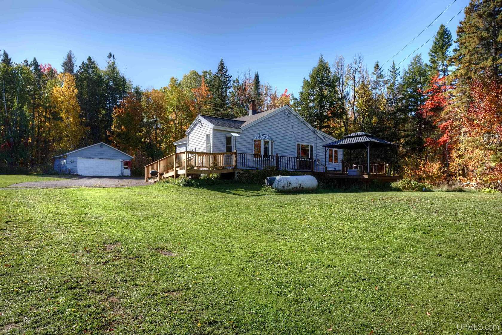 3.5 Acres of Land with Home for Sale in Ironwood, Michigan