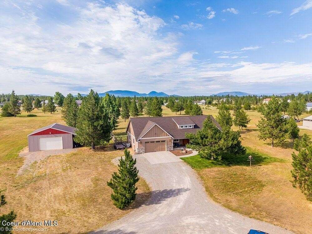 4.72 Acres of Land with Home for Sale in Athol, Idaho