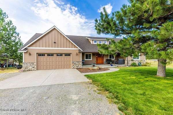 4.72 Acres of Land with Home for Sale in Athol, Idaho