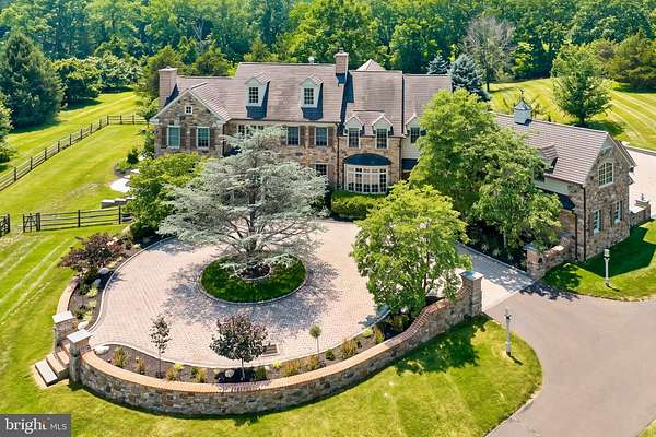 5.66 Acres of Land with Home for Sale in New Hope, Pennsylvania