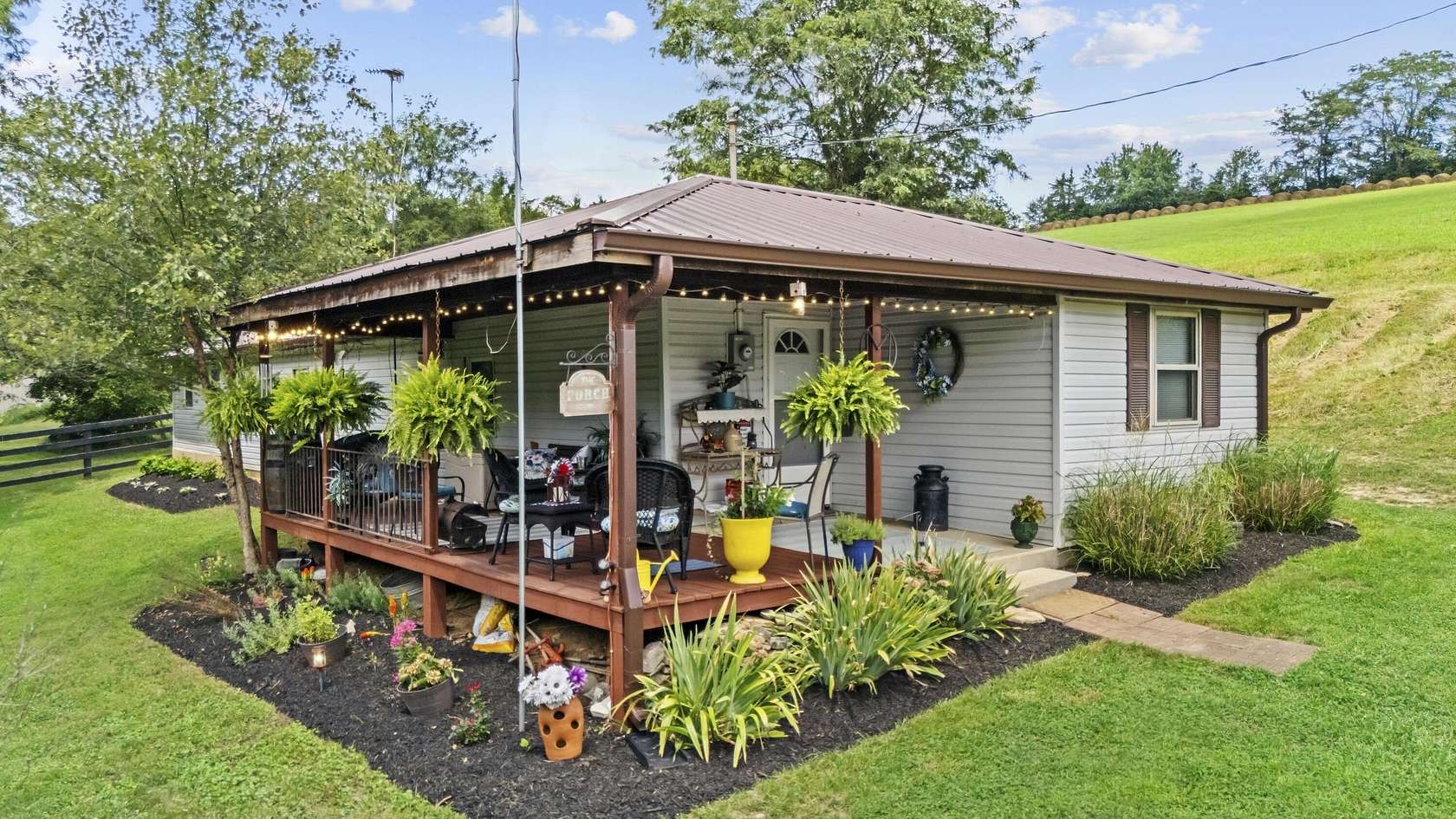 44.4 Acres of Agricultural Land with Home for Sale in Carlisle, Kentucky