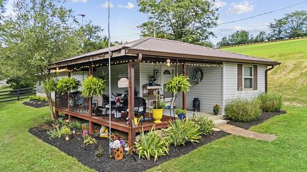 44.4 Acres of Agricultural Land with Home for Sale in Carlisle, Kentucky