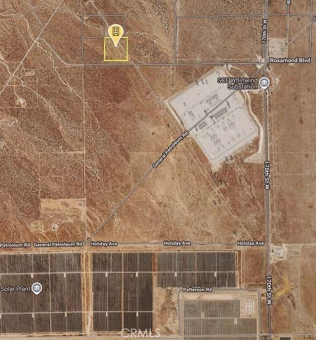 10 Acres of Land for Sale in Rosamond, California