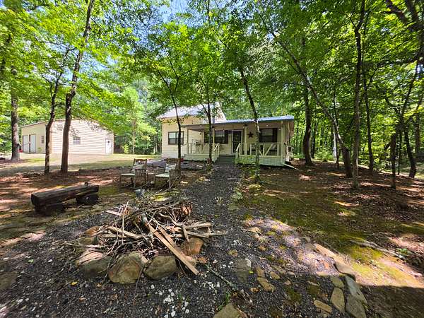 9 Acres of Land with Home for Sale in Hodgen, Oklahoma