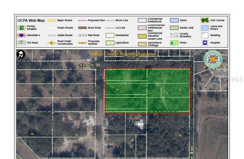 4 Acres of Residential Land for Sale in Apopka, Florida