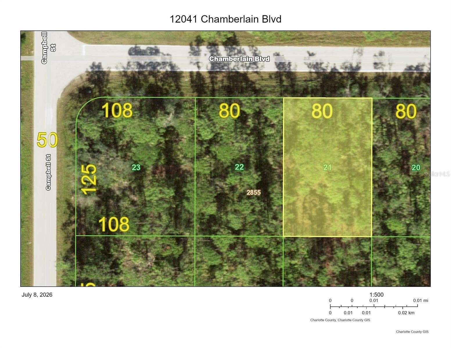 0.23 Acres of Residential Land for Sale in Port Charlotte, Florida