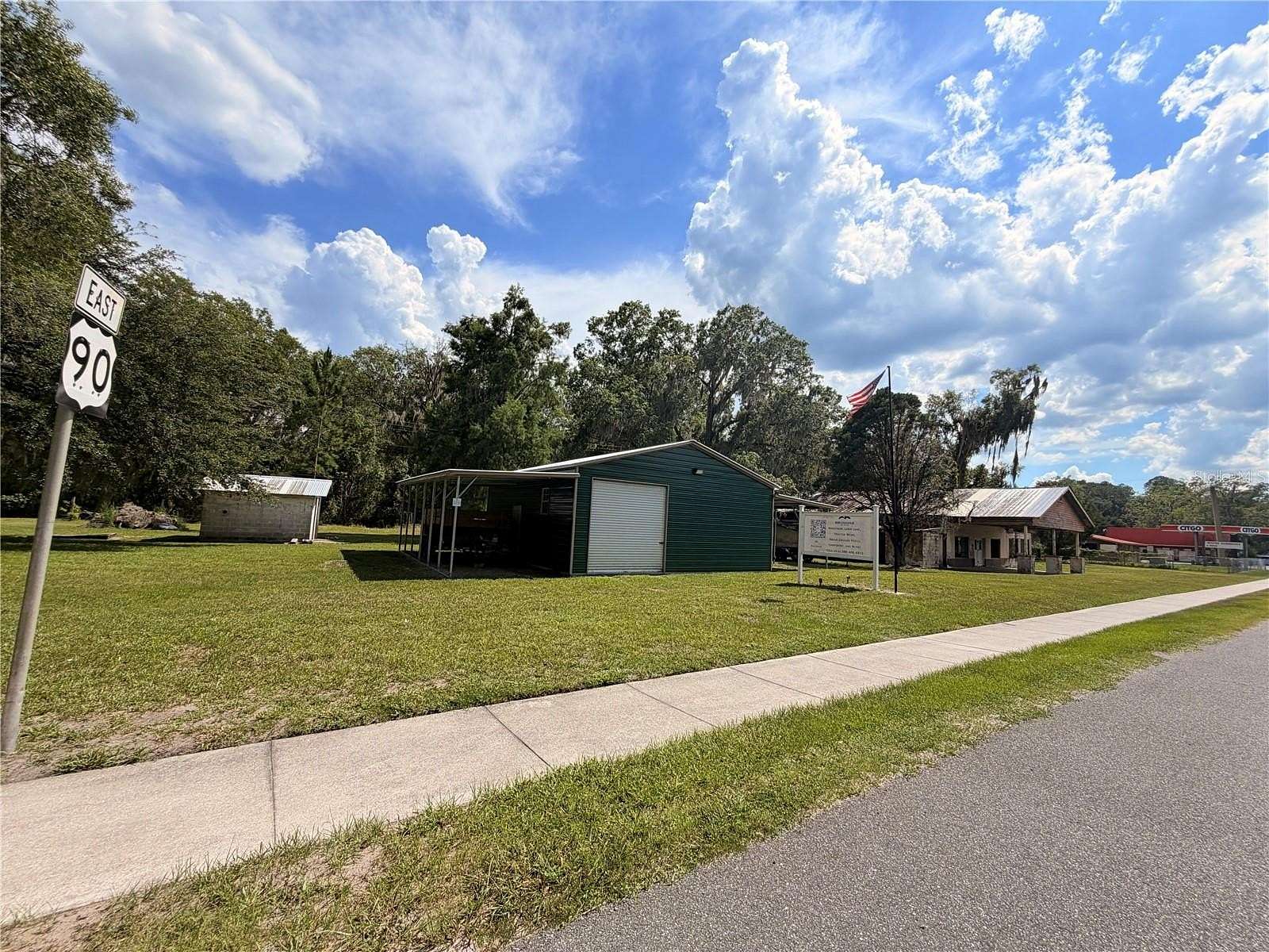 1.69 Acres of Improved Commercial Land for Sale in Olustee, Florida